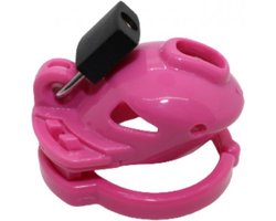 The Vice - Micro - Kuisheidskooi - Peniskooi - Chastity Cage voor de Kleine Penis - Roze