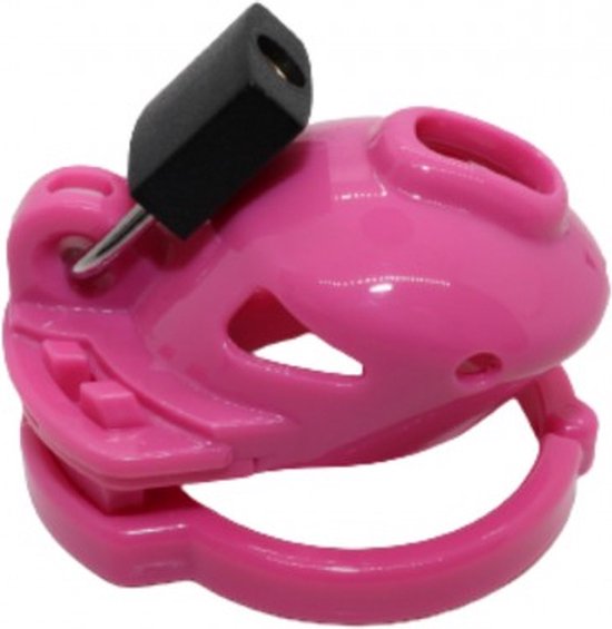 Foto: The vice micro kuisheidskooi peniskooi chastity cage voor de kleine penis roze