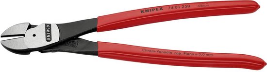 Pince Coupante Diagonale Forte Démultiplication – Knipex 74 21 200 – Acier Chrome-vanadium