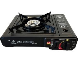 Outdoor Kampeerkookplaat - Kampeer Kooktoestel - Outdoor Activiteiten - Picknicken - Met Koffer - Draagbaar - Lichtgewicht