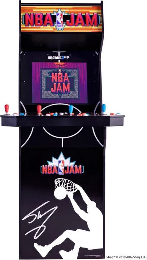 Arcade1Up - NBA Jam SHAQ XL Arcade Machine - Arcade1Up