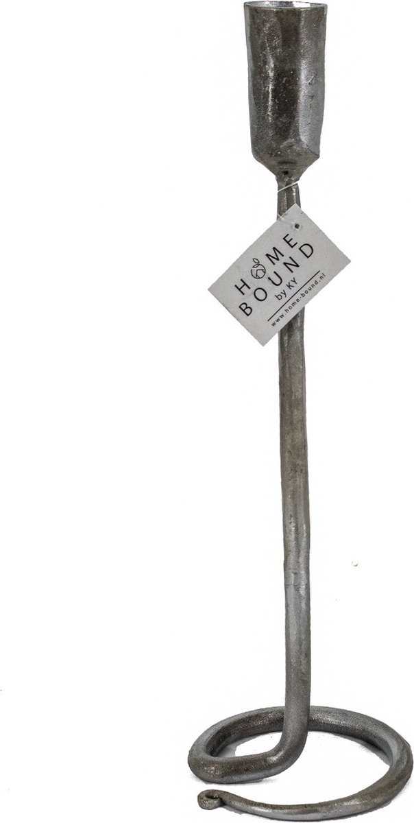HomeBound by KY | Kaarsenstandaard vintage zilver | kandelaar