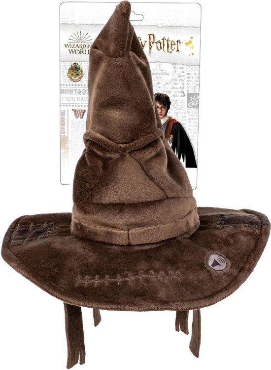 Foto: Harry potter magische sorteerhoed met geluid 22 cm pluche knuffel play by play