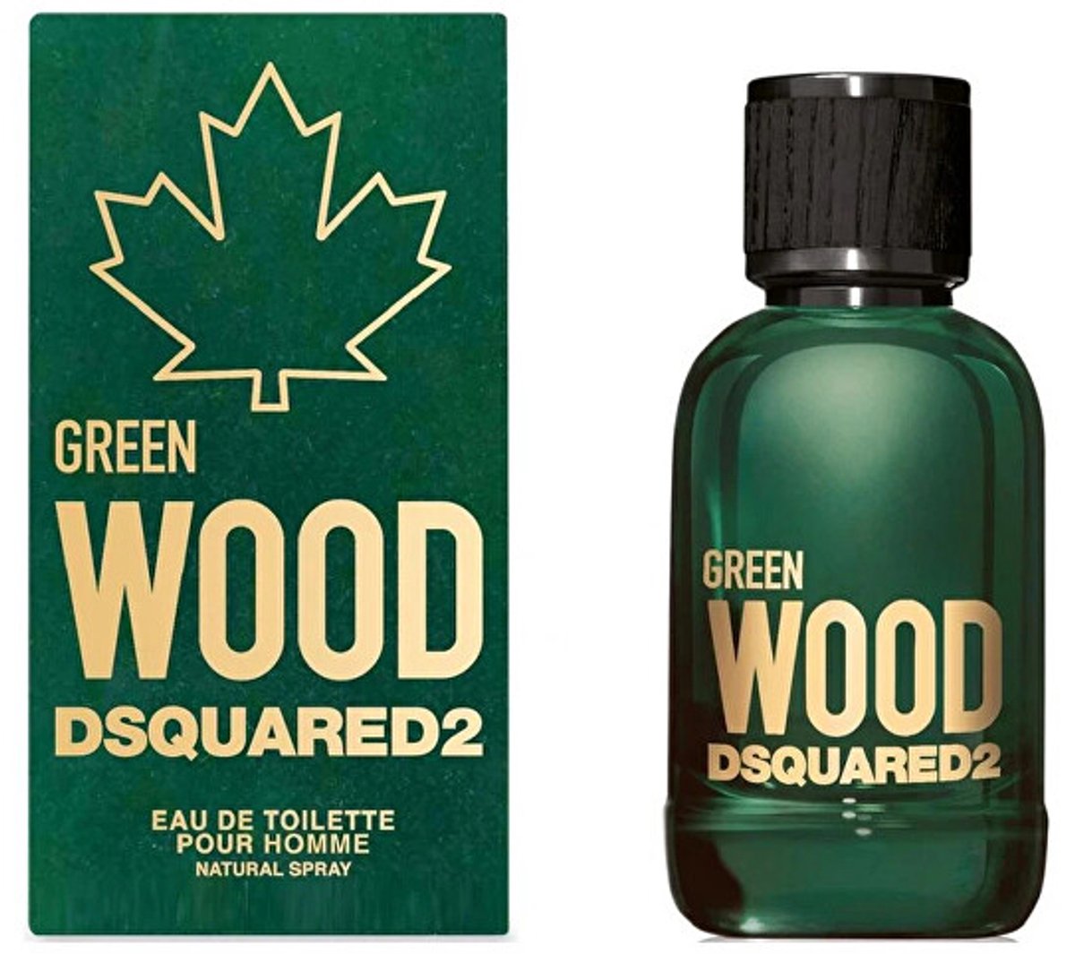 Goedkoopste Dsquared2 Green Wood pour Homme - Eau de toilette 50 ml - Herenparfum