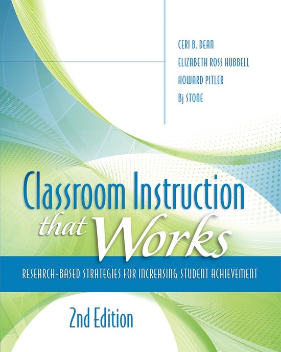 Classroom Instruction That Works - cover