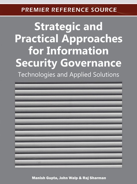 Strategic and Practical Approaches for Information Security  ... - cover
