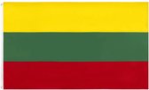 VlagDirect - Litouwse vlag - Litouwen vlag - 90 x 150 cm.