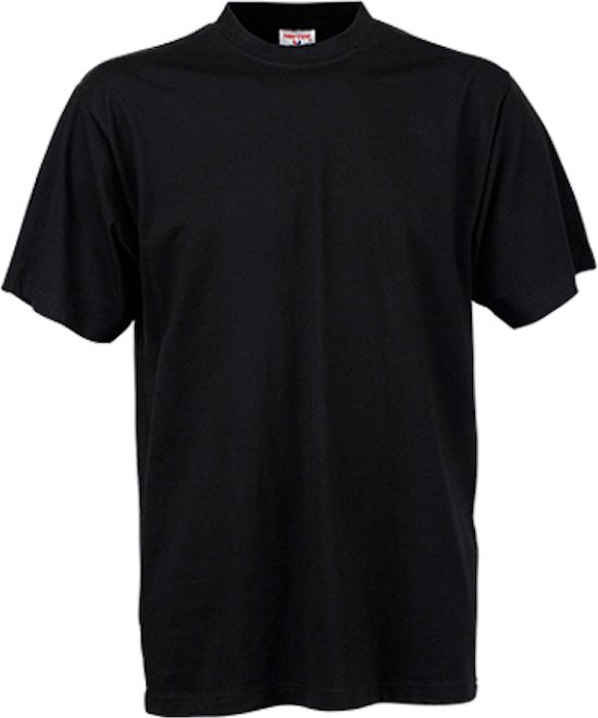Men´s Sof T-shirt met korte mouwen Black - 4XL