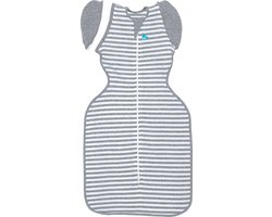 Love to Dream™ Babyslaapzak Swaddle Up™ - Inbakeren afbouwen - Baby 6-9 maanden - 8.5-11 kg - All Season - Grijs