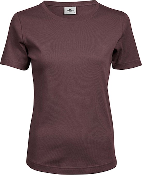 Women´s Interlock T-shirt met korte mouwen Grape - XL