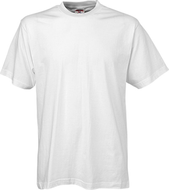Men´s Sof T-shirt met korte mouwen White - 3XL