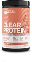 Optimum Nutrition Clear Protein - Juicy Peach - Vegan Proteine Poeder - 100% Plantaardig Eiwit Isolaat - 10 doseringen (280 gram)
