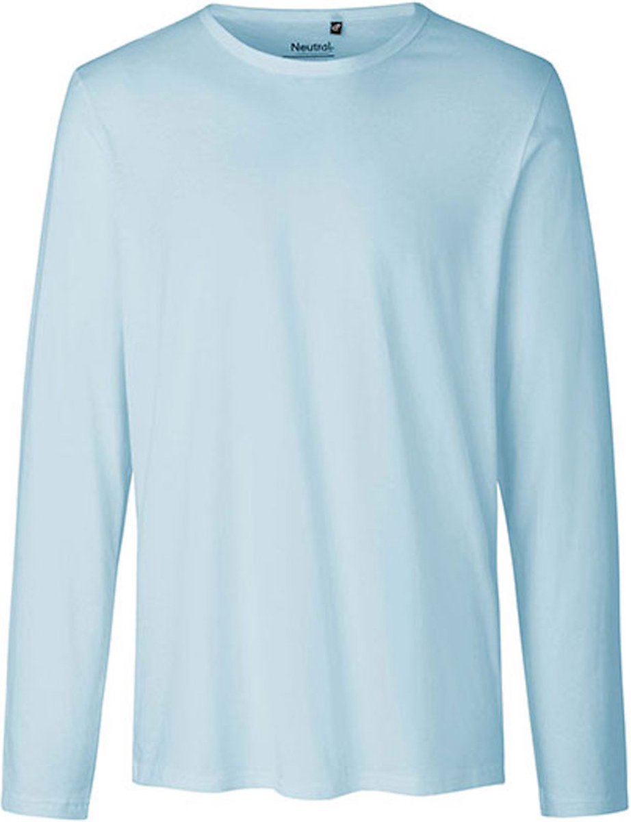 Neutral Men´s Long Sleeve T-Shirt NE61050 - light blue - 3XL