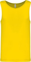 Herensporttop overhemd 'Proact' True Yellow - XS