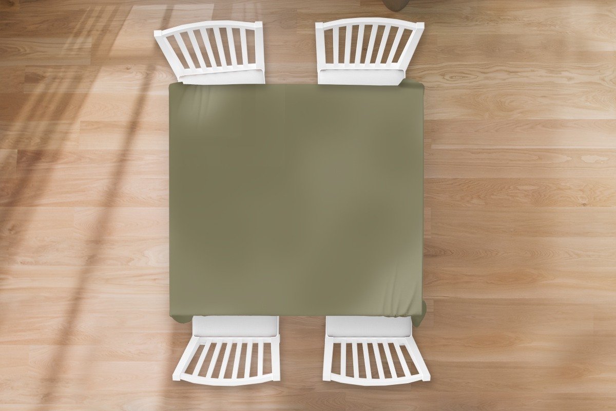 Tafelkleed - Tafellaken - 100x100 cm - Grijs - Warm - Herfst - Binnen en Buiten