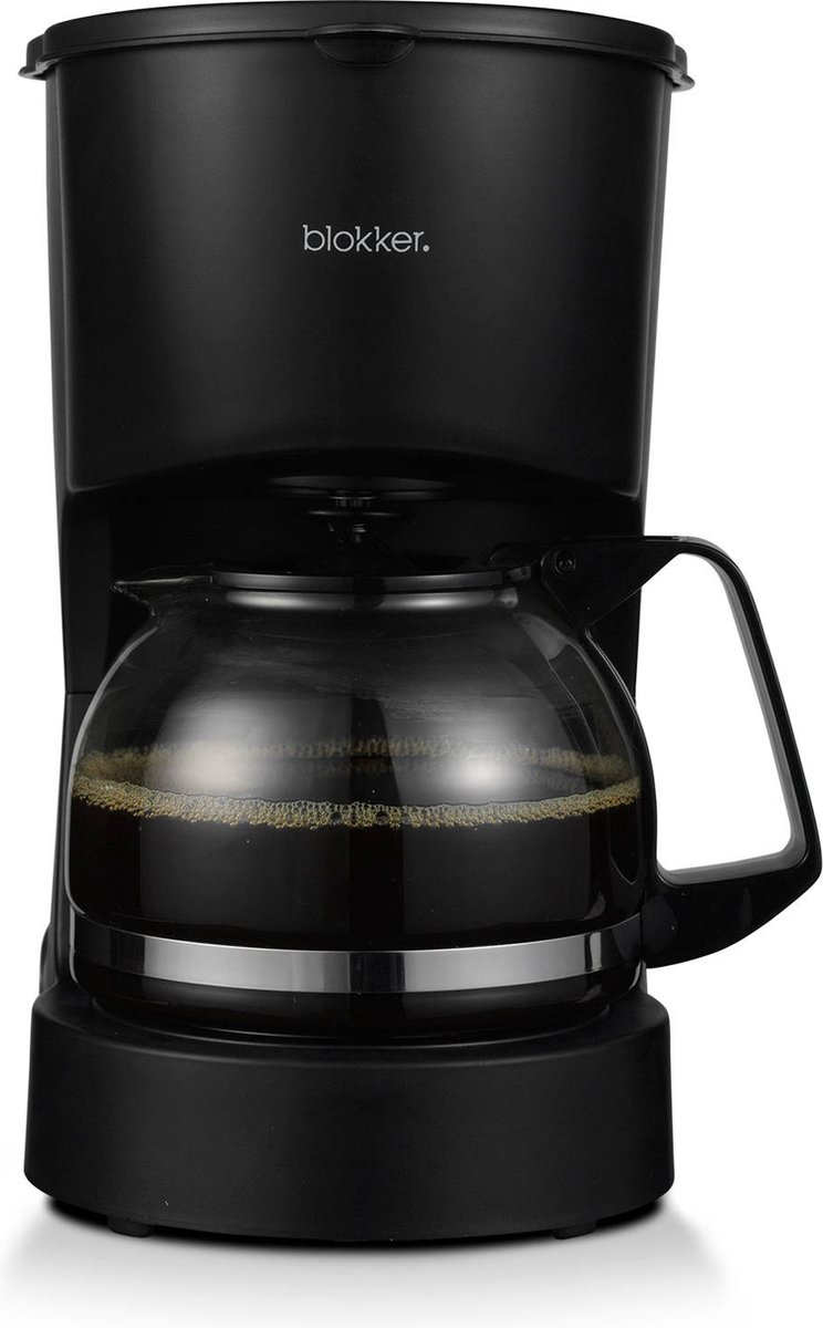 Blokker Koffiezetapparaat - Filterkoffie - 600ML - Zwart | bol.com