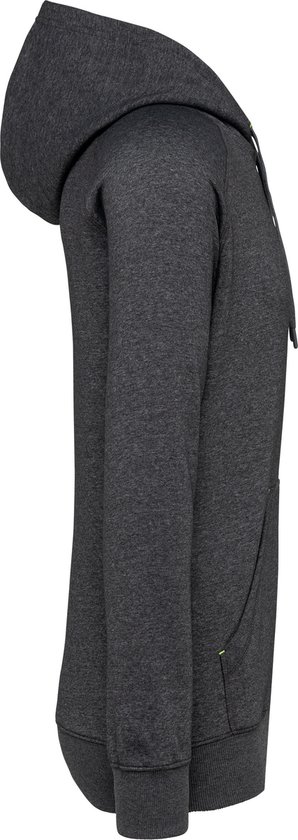 PROACT® Unisex Sweatshirt met capuchon PA382 - Dark Grey Heather - 3XL