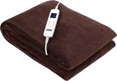 Bol.com NOVEEN - Luxe Elektrische Deken met SMART LED-Controller - 180 x 130 cm - 10 Temperatuurniveaus - Automatische Timer en ... aanbieding