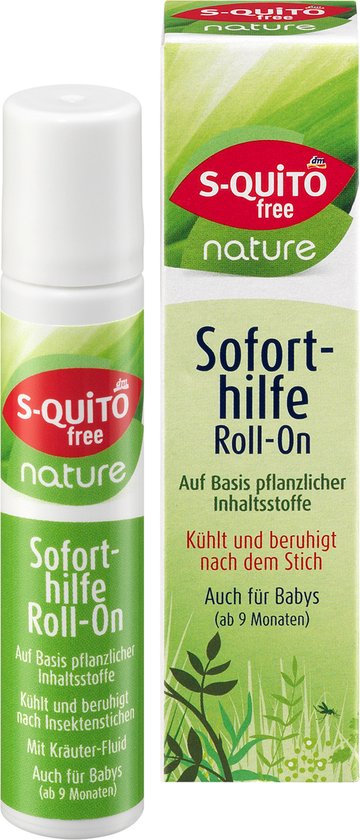S-quitofree Anti Insectenspray roll-on nature, 10 ml | bol