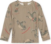 Konges Sløjd Aster zwem shirt kind - Dansosaurus - Maat 7-8 jaar