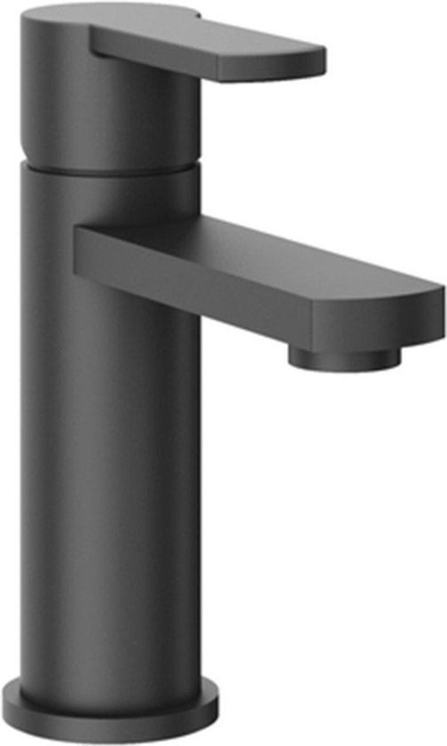 Crosswater Wisp wastafelkraan mat zwart