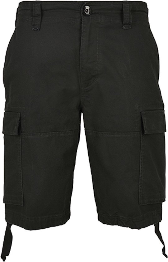 Vintage Shorts korte broek met zijzakken Black - XXL