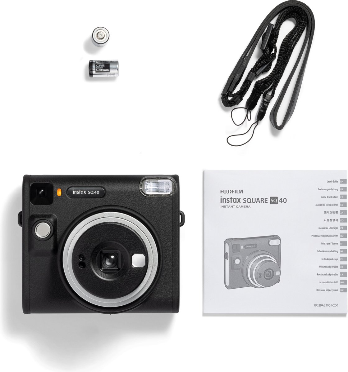 Fujifilm Instax Square SQ40 – analoge instantcamera met selfiespiegel thumbnail 2