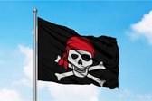 Zwarte Piraten Vlag 40x60cm
