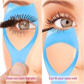 Mascara - make up - mascara tool - eyelash comb - mascara hulp - make up kwasten - applicator - wimperborsteltjes - wimperkam - Blauw