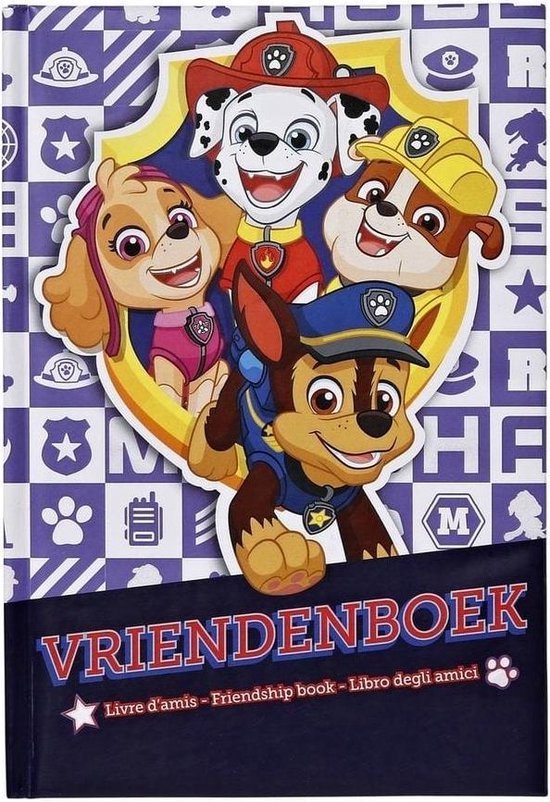  Paw Patrol Vriendenboek 