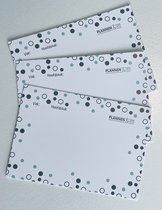 Leerkaartjes - Flashcards - Flitskaartjes - 100 stuks - wit ballen - Plannen&zo