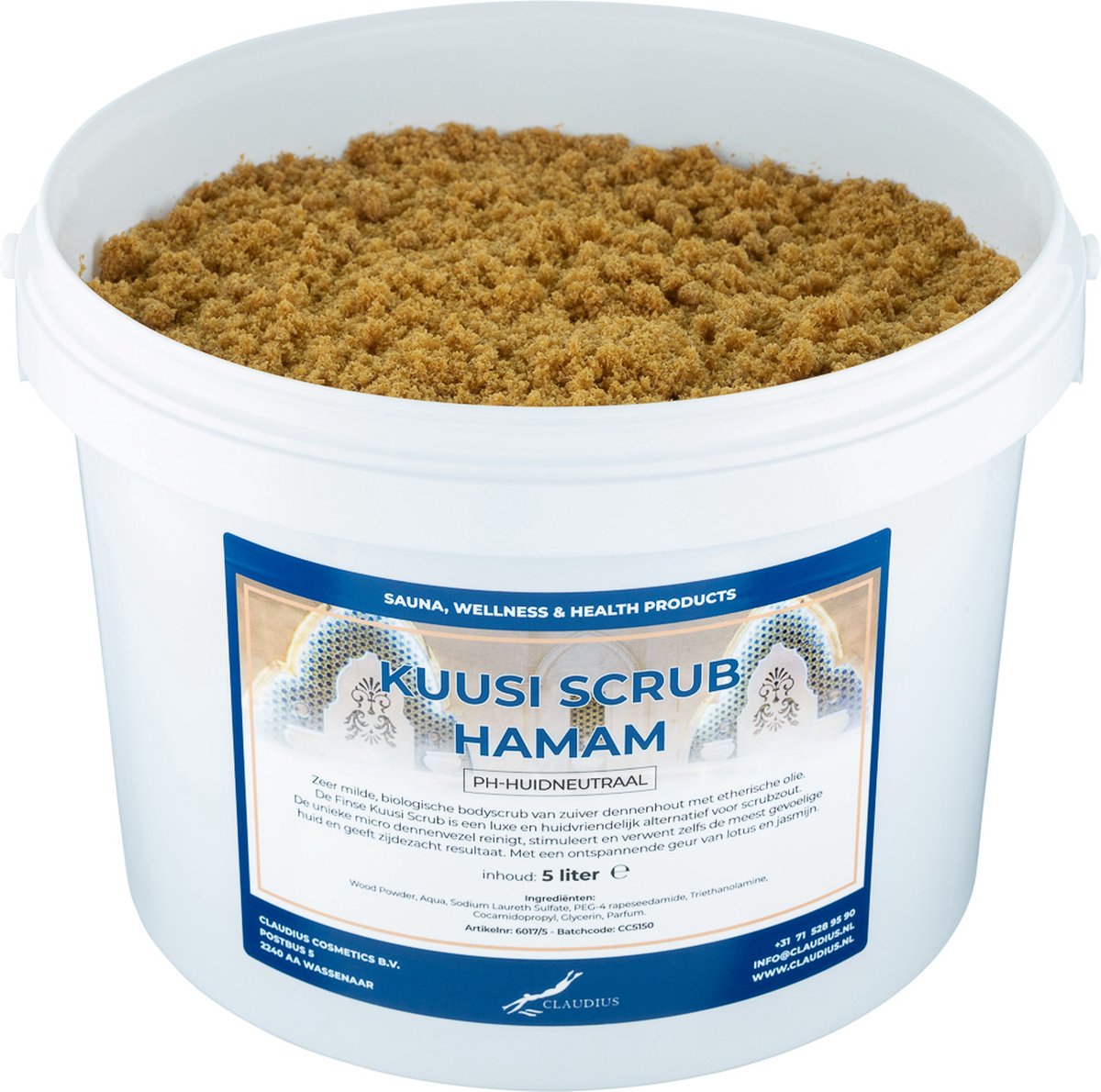 Goedkoopste Kuusi Scrub Hamam - 10 liter - Hydraterende Lichaamsscrub