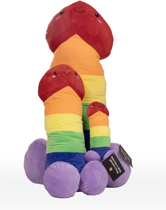 Peluche Penis 100 cm - Multicolor