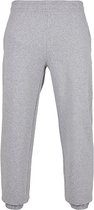 Basic Sweatpants Joggingsbroek met steekzakken Heather Grey - 3XL