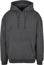 Basic Oversized Hoodie met capuchon Charcoal - 5XL