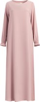 Abaya Pofmouw Roze Maat L/XL - Islamitische kleding/producten - Abaya/Kaftan/Abaya dames/pofmouw/jilbab/