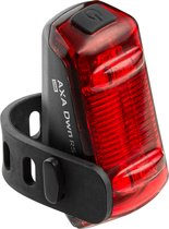 AXA Dwn 100 Lux Set - LED Fietslampjes Voor en Achter - Fietsverlichting USB Oplaadbaar – Achterlicht met remlichtfunctie