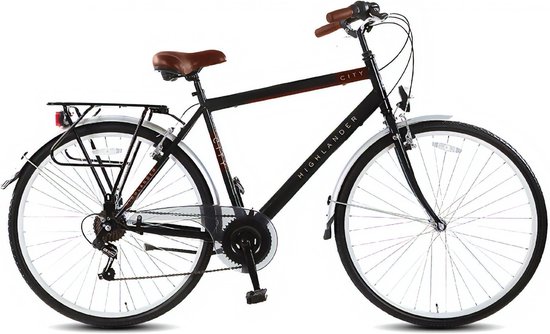 Highlander City - Fiets - Mannen - Zwart - 53 cm | bol.com