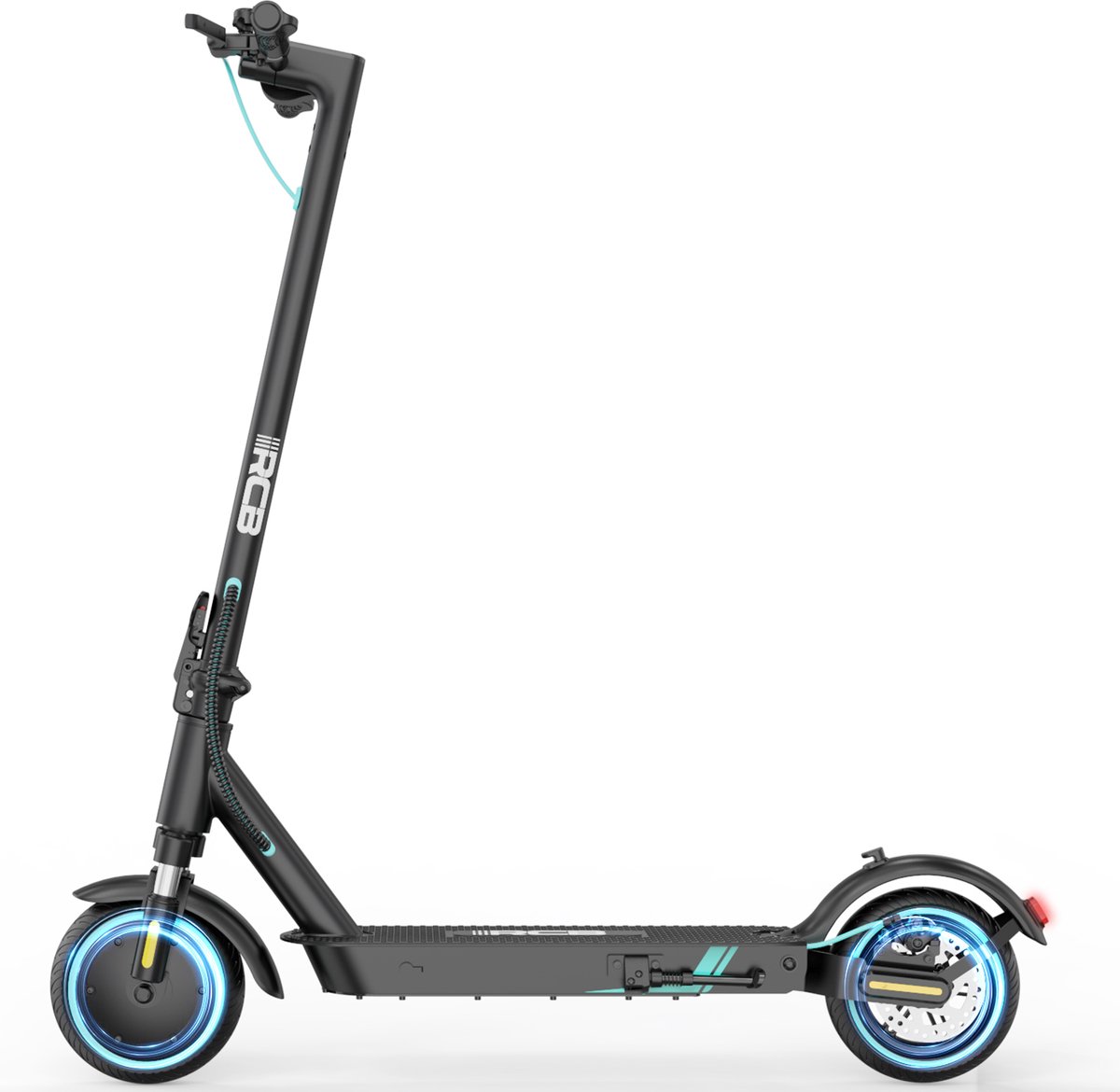 Afbeelding 2 van RCB Elektrische step voor Volwassenen | Electric scooter |Opvouwbare E-step | 4 versnellingen | 25 km/u | LCD | Met App & Nederlandse Handleiding