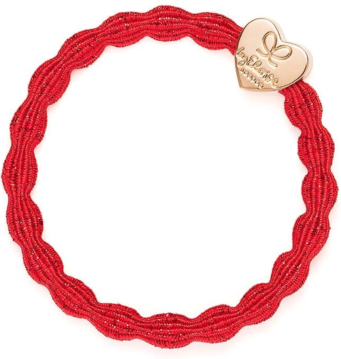 Goedkoopste By Eloise London Gold Heart Metallic Red