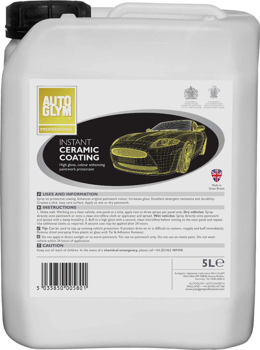 AUTOGLYM Instant Ceramic Coating 5 liter