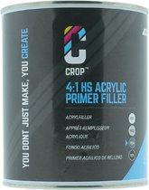 CROP 2K HS Acryl Primer Filler DONKER GRIJS VS4 - Blik 1 liter