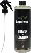 Angelwax Heaven Leather cleaner leer reiniger 500ml - Heaven for Leather is een zachte pH neutrale leder reiniger en conditioner in 1. Een reiniger en conditioner om uw lederen bekleding te voeden, beschermen er weer als nieuw uit te laten zien.