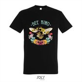 T-shirt Bee Kind - T-shirt korte mouw - zwart - 4 jaar