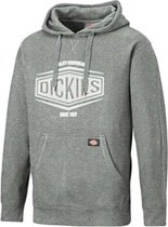 Dickies Rockfield Grey Melange Hooded Sweatshirt Heren XL