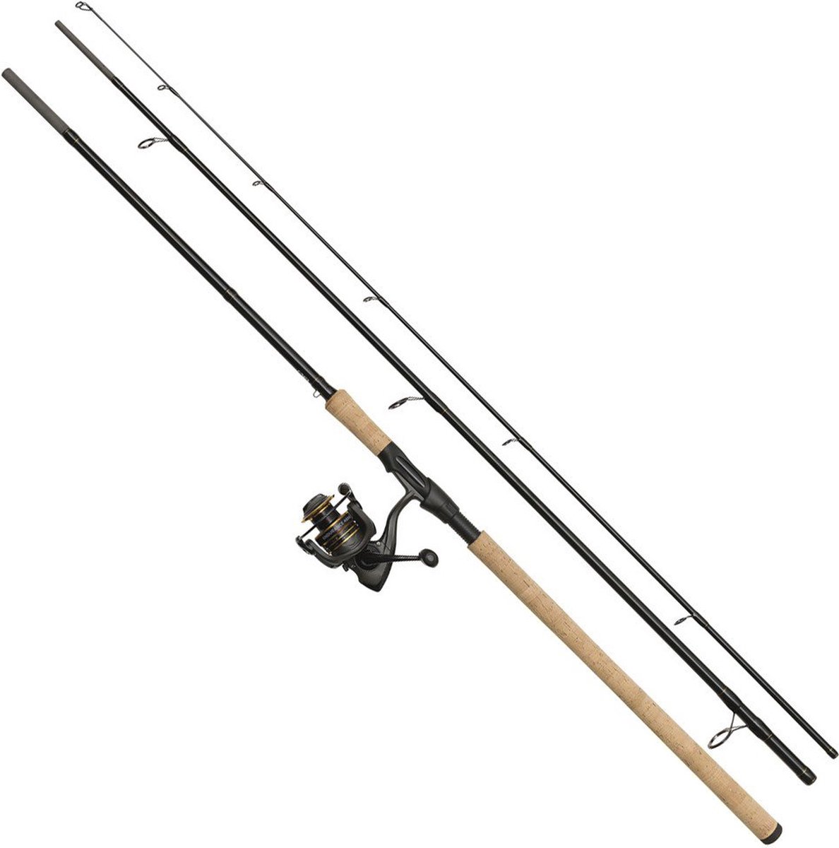 Kinetic Tournament Bombette Cl Draaiende Combo Zwart 3.42 m / 12-40 g