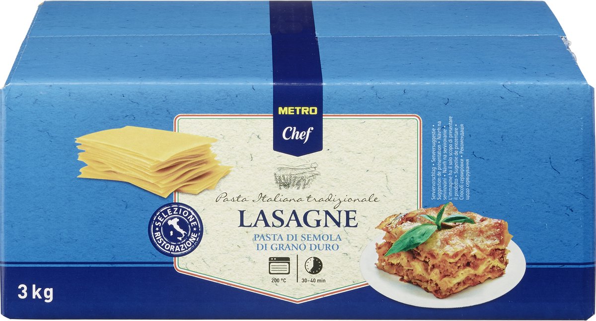 METRO Chef Lasagne gastro 3 kg