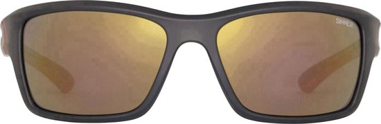 SINNER Cayo - Sportbril/ Zonnebril - Zwart/ Rood - Unisex - BIO-based frame van Merkloos — afbeelding 3