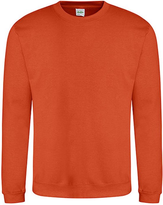 Vegan Sweater met lange mouwen 'Just Hoods' Burnt Orange - XS