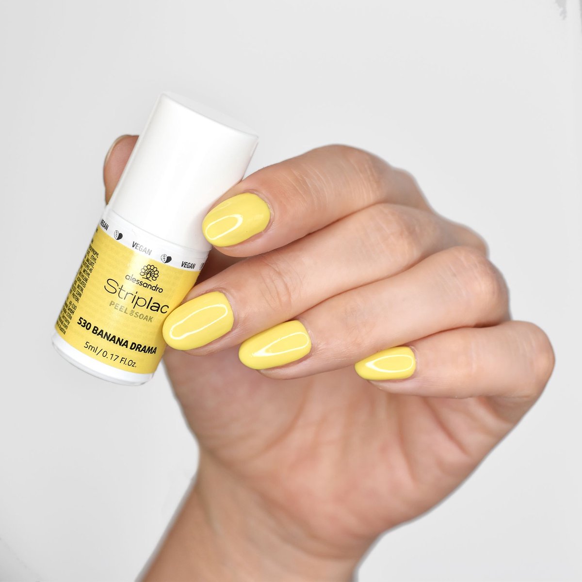 Goedkoopste Alessandro Striplac Peel or Soak 530 Banana Drama 5 ml